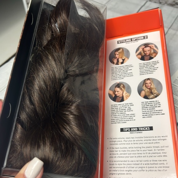 Hairdo Invisible Extension – Chocolate Copper/Medium Red Brown R6/30H (20” halo) - Picture 6 of 7